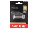 Memorie USB 64GB USB 3.2 Extreme GO Negru/Argintiu