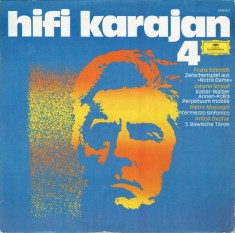 Hifi Karajan 4, Deutsche Grammophon 2545011, Disc vinil original foto