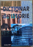 Dictionar de istorie// dedicatie si semnatura Demir Dragnev