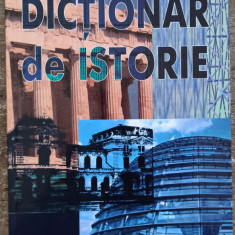 Dictionar de istorie// dedicatie si semnatura Demir Dragnev