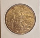 Austria, 500 Schilling Steyr, 1980, KM#2947, argint, mare, comemorativa, valoare faciala 36,34 euro, Europa