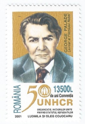 Romania, LP 1554/2001, 50 ani - Conventia ONU privind Statutul Refugiatilor, MNH foto