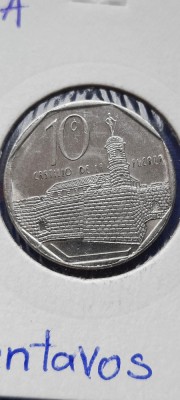 CUBA 10 CENTAVOS 1999 AUNC foto