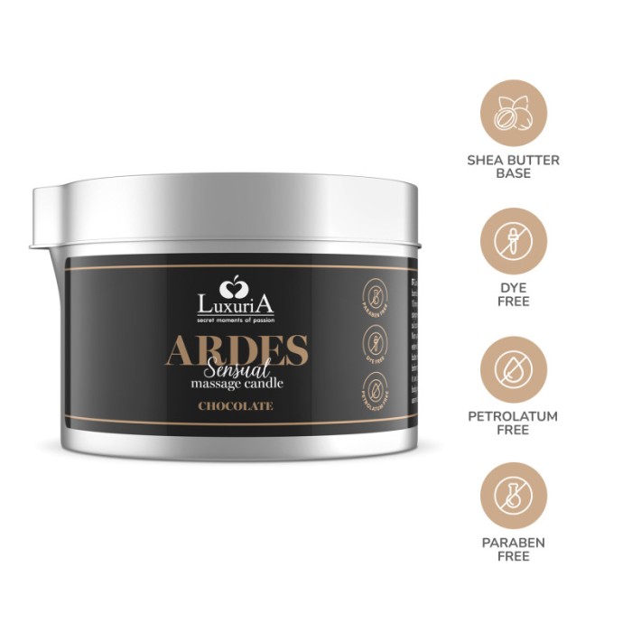 Lumanare masaj Luxuria Chocolate 80ml