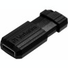 Memorie USB 2.0 64GB VERBATIM PINSTRIPE negru 49065, 64 GB
