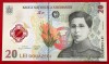 Romania 20 Lei 2021 (2025) seria D 618 polimer UNC necirculata **