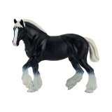 Figurina Mojo, Cal Clydesdale, Negru