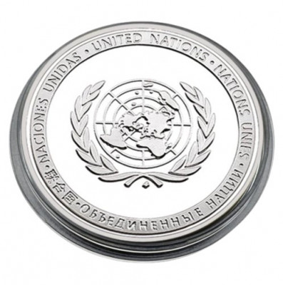 Moneda pentru colectionari, GMO, United Nations Peace foto