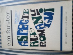 E. M. Forster Aspecte ale romanului foto