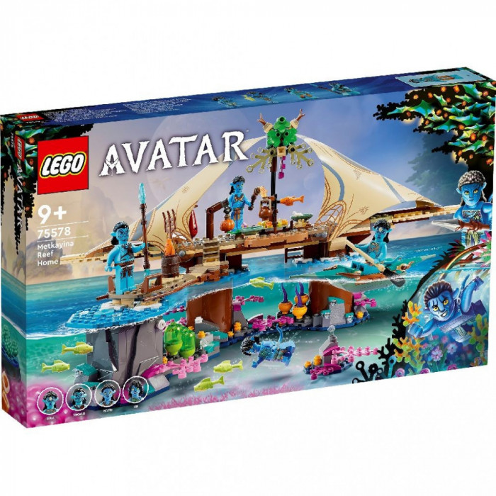 LEGO AVATAR CASA METKAYINA IN RECIF 75578 SuperHeroes ToysZone