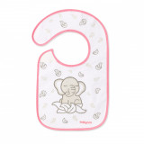 Bavetica impermeabila Baby Ono din bumbac 6luni+ Flavour Explorer elefant, BabyOno