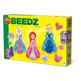 Set 2400 Margele de calcat cu accesorii incluse,tematica Printese si diamante,+5 ani, SES Creative
