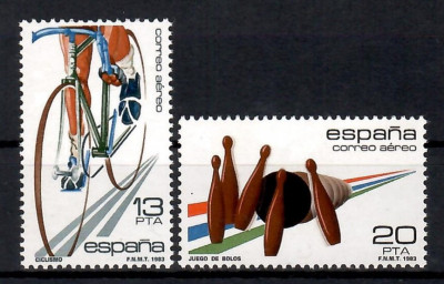 Spania 1983 - Sport, MNH foto