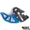 Protectie disc frana spate si suport etrier Husqvarna 2014-2022 albastra 4MX