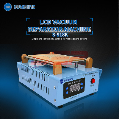 Sunshine LCD Vacuum Separator Machine S-918K foto