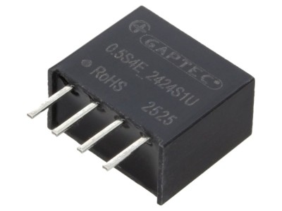 Convertor DC/DC 500mW 24V Input/Output GAPTEC Electronic foto