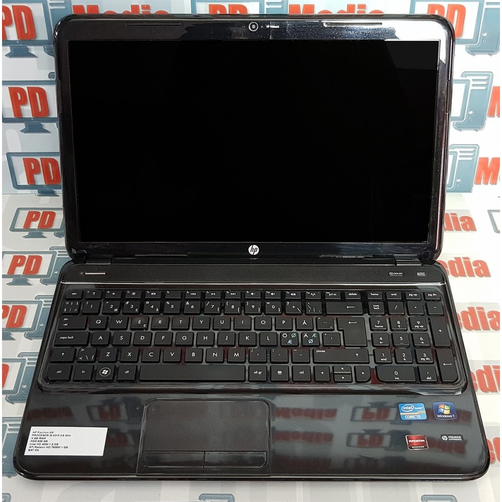 HP Pavilion G6 Core i5 3210M 2.50 GHz RAM 4 GB HDD 500 GB HD 7600M 1 GB ...