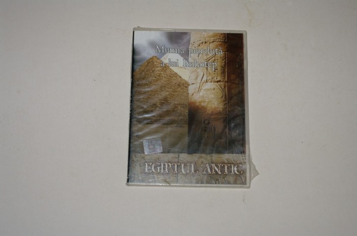 DVD - Egiptul antic - mumia pierduta a lui Imhotep