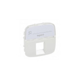 Capac Valena Allure - RJ 45/RJ 11/RJ 12 priza - cu label holder - pearl, Legrand