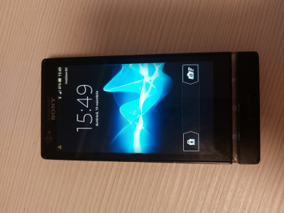 Smartphone rar Sony Xperia P LT22I black Liber retea Livrare gratuita! foto