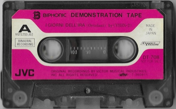 Caseta audio VIBN-2 / Zerosen &ndash; Demonstration Tape, originală