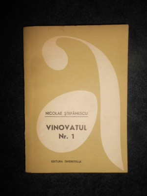 Nicolae Stefanescu - Vinovatul Nr. 1 foto