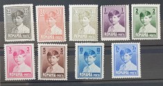 Romania 1928/29 - Mihai l,format mare,fara filigran foto