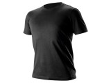 Tricou negru XXL - Bumbac 180g/m2, Conform CE - OUTDOOR