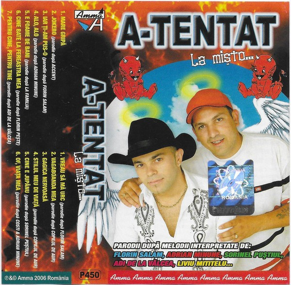 Casetă audio A-Tentat &lrm;&ndash; La Mișto..., originală