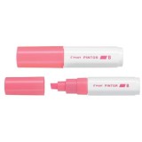 Marker cu vopsea Pintor Neon gros rosu, Pilot