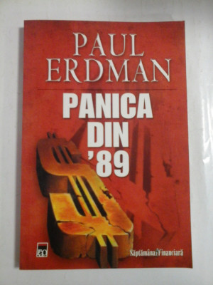 PANICA DIN 89 - PAUL ERDMAN foto