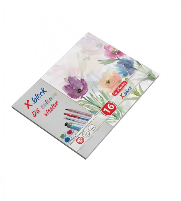 BLOC DESEN HERLITZ X.BLOCK A4 15 FILE 120 GRAME POLICROM