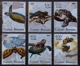 BC107, Guinea-Bissau 2005, serie fauna, broaste testoase