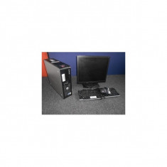 Desktop Sh + Monitor 17 inch - DELL OPTIPLEX 755, E8400, RAM 4 GB DDR2, 250GB HDD? foto