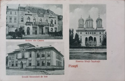 carte postala Ploiesti foto