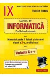 Informatica. Varianta C++ - Clasa 9 - Manual - Tudor Sorin