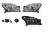 Set faruri tuning Opel Astra H 10.2003-04.2007 BestAutoVest fata stanga+dreapta daytime running light H1+H1 manual , transparent-silver, Rapid