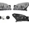 Set faruri tuning Opel Astra H 10.2003-04.2007 BestAutoVest fata stanga+dreapta daytime running light H1+H1 manual , transparent-silver