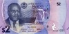 Bancnota Belize 2 Dolari 2025 - P73 UNC ( vezi descriere )