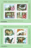 |Romania, LP 1152/1986, Colaborarea Cultural-Economica Intereuropeana - 2 blocuri, MNH