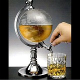 Dispenser Bauturi Glob Pamantesc 3.5L, Dozator Whisky, Bere, Sucuri, Cadou Decorativ