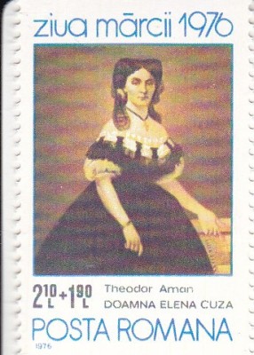 ROMANIA 1976 LP 927 ZIUA MARCII POSTALE ROMANESTI MNH foto