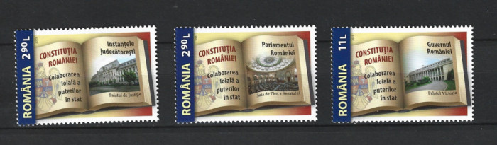 ROMANIA 2023 - CONSTITUTIA ROMANIEI, MNH - LP 2413