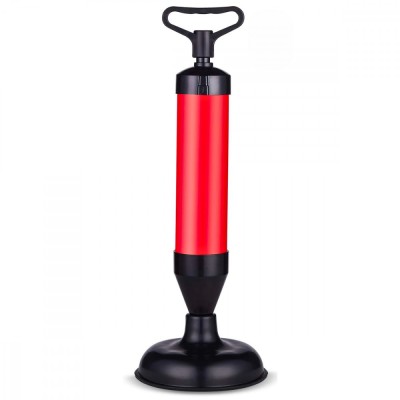 Pompa pentru desfundat chiuvete si obiecte sanitare, 2 adaptoare, 37 cm foto