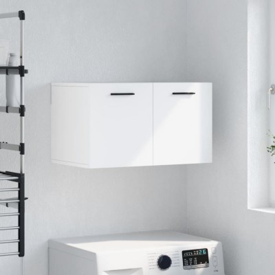 vidaXL Dulap de perete, alb, 60x36,5x35 cm, lemn prelucrat 830036 foto