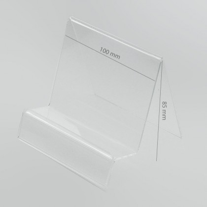 Suport / Stand prezentare Smarphone / Tableta, Plexiglas 100mm