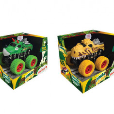 Masinuta 4 x 4 cu sunete - Dinozaur PlayLearn Toys
