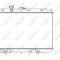 NRF 53435 Radiator, racire motor