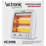 Radiator electric cu cuarț 400/800W de incalzit 2 trepte, , cameră și birou