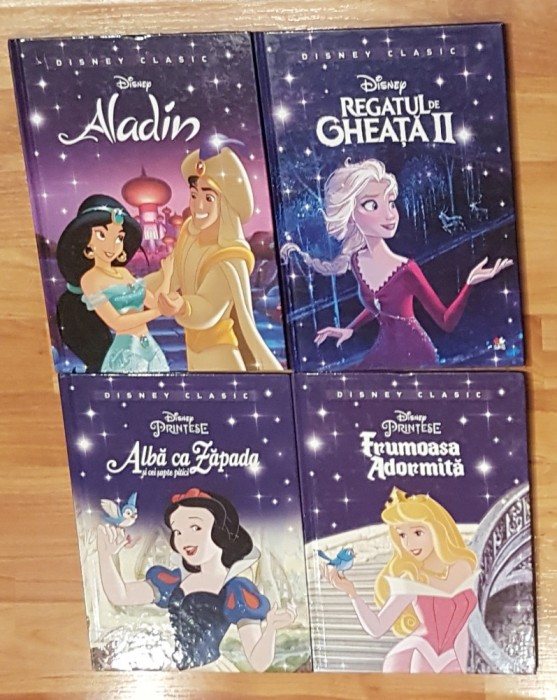 Set 4 carti Disney Clasic. Editura Litera